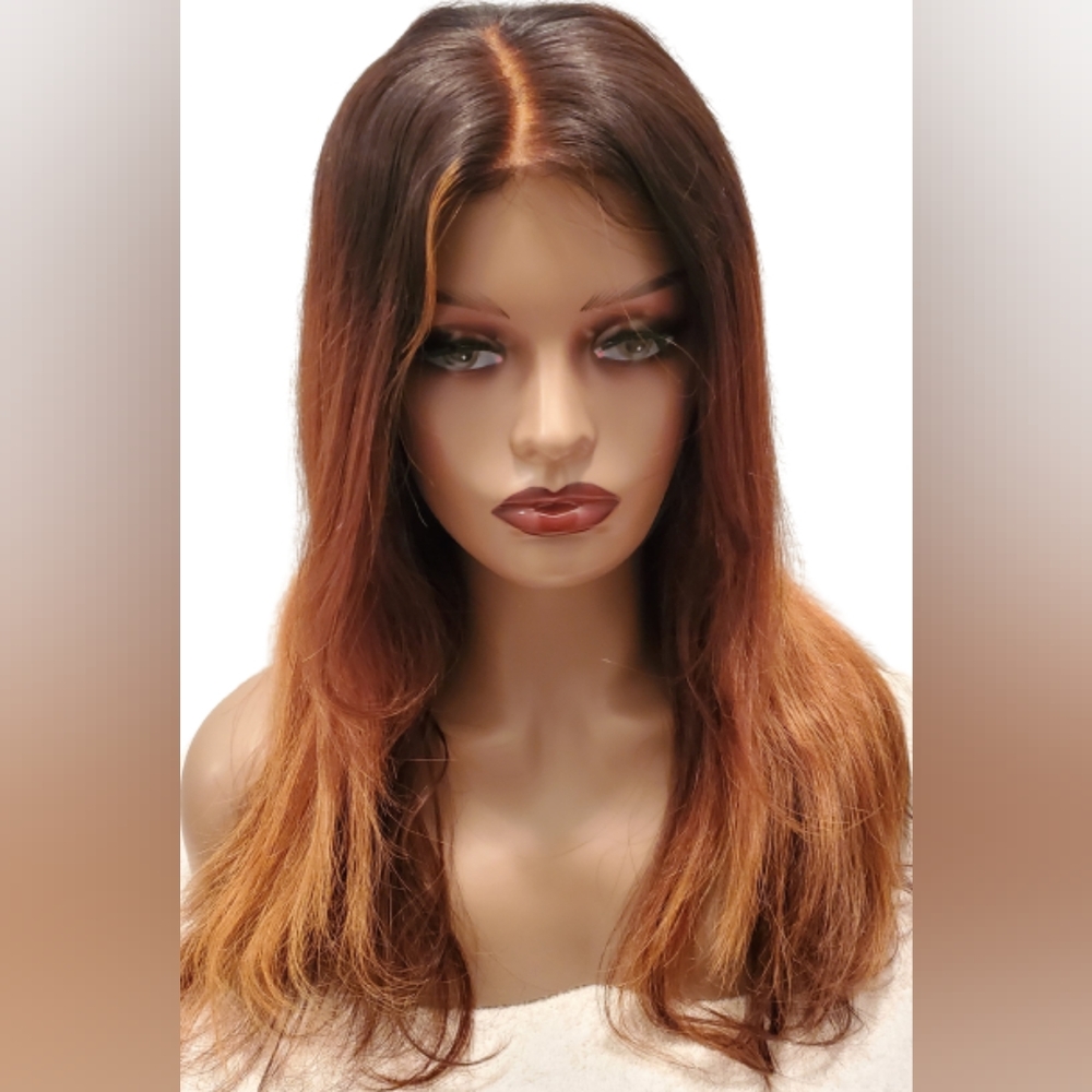 Hair Vivi Balayage Straight Lace Front Wig.